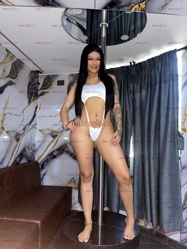 LINDA PELI NEGRO TATUADITA CON RICA CURVAS MUY COMPLACIENTE RECIÉN LLEGADA VEN - Foto 5
